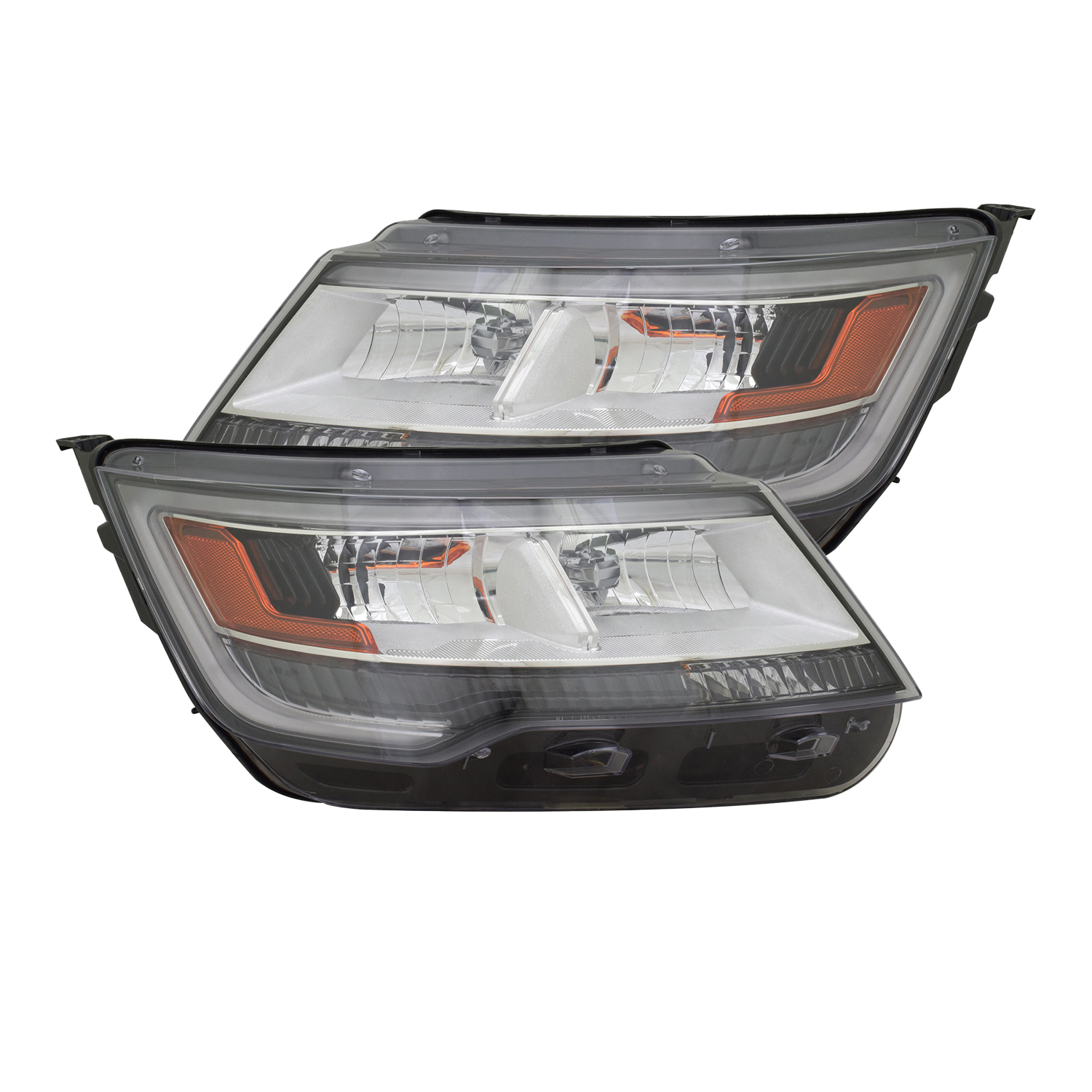 Headlight Set For 16-18 Ford Explorer