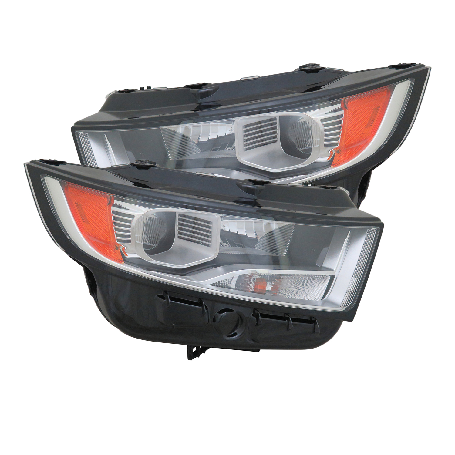 Headlight Set For 15-18 Ford Edge