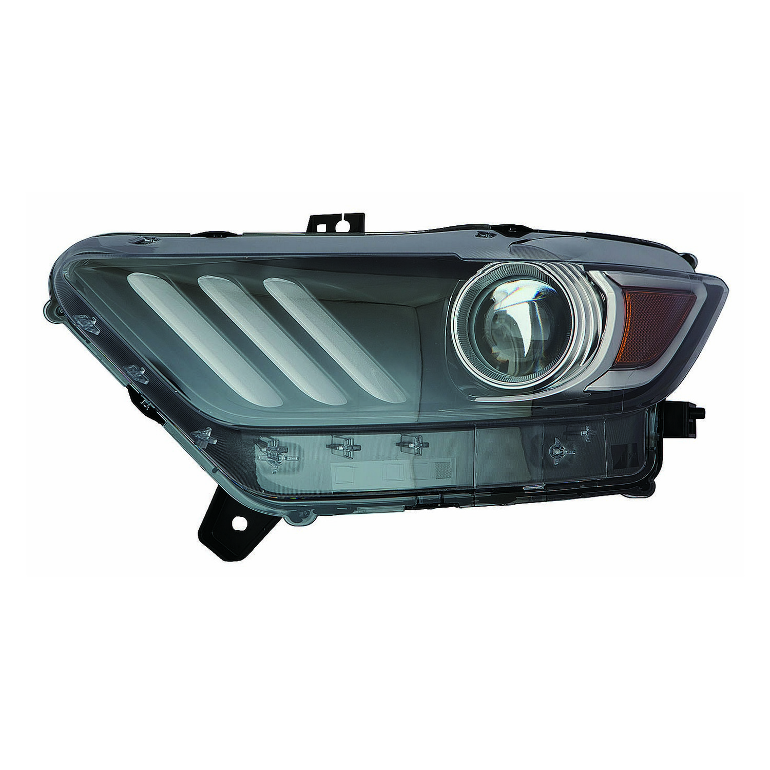 Right Passenger Side Headlight For 15-20 Ford Mustang