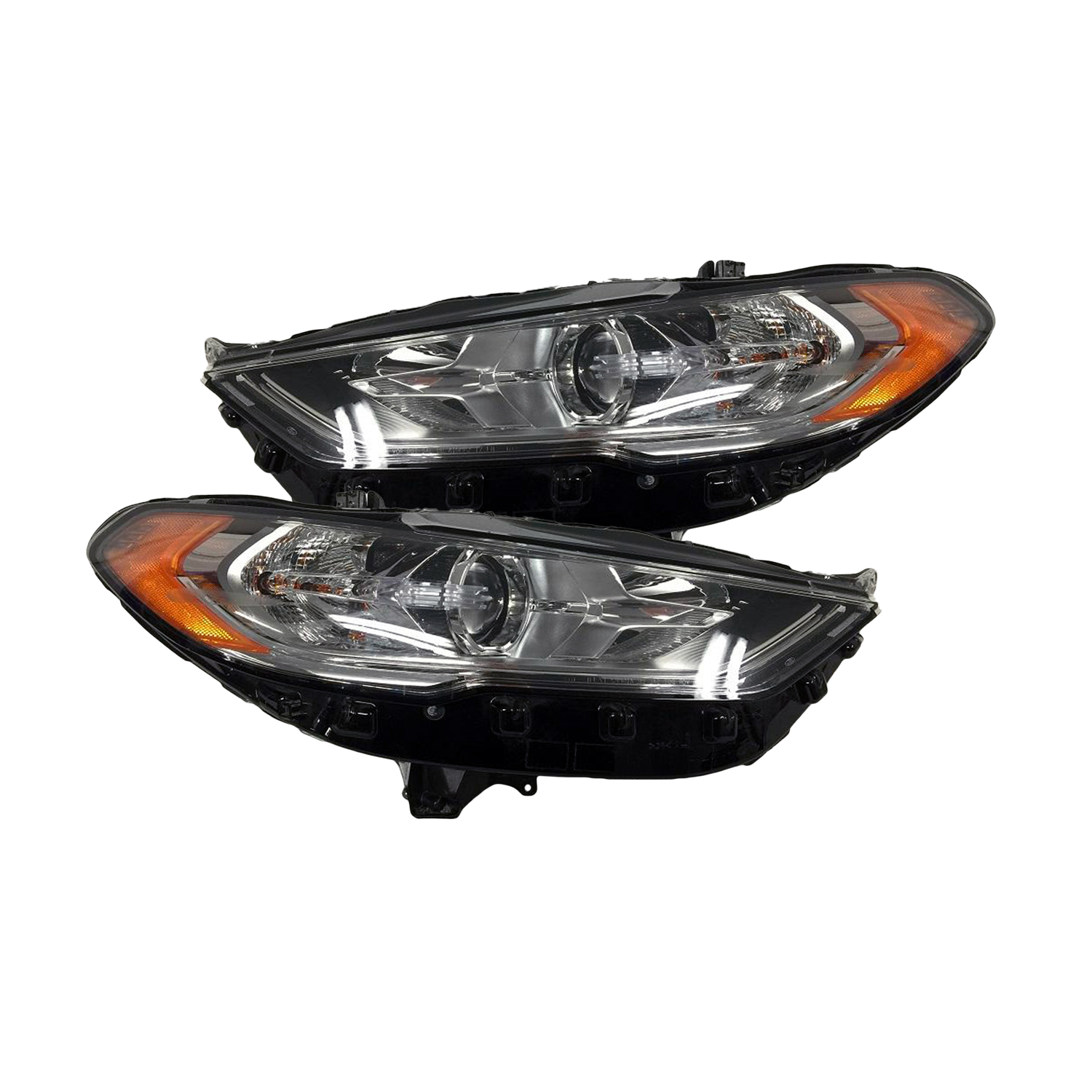 Headlight Set For 17-20 Ford Fusion