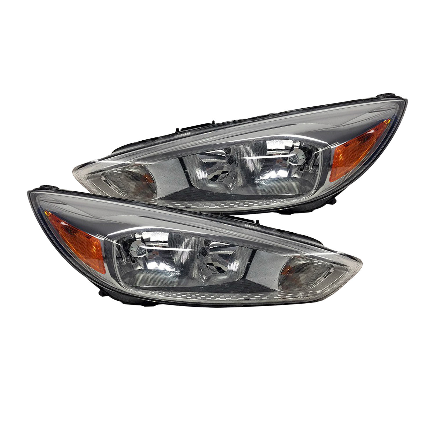 Headlight Set For 15-18 Ford Focus