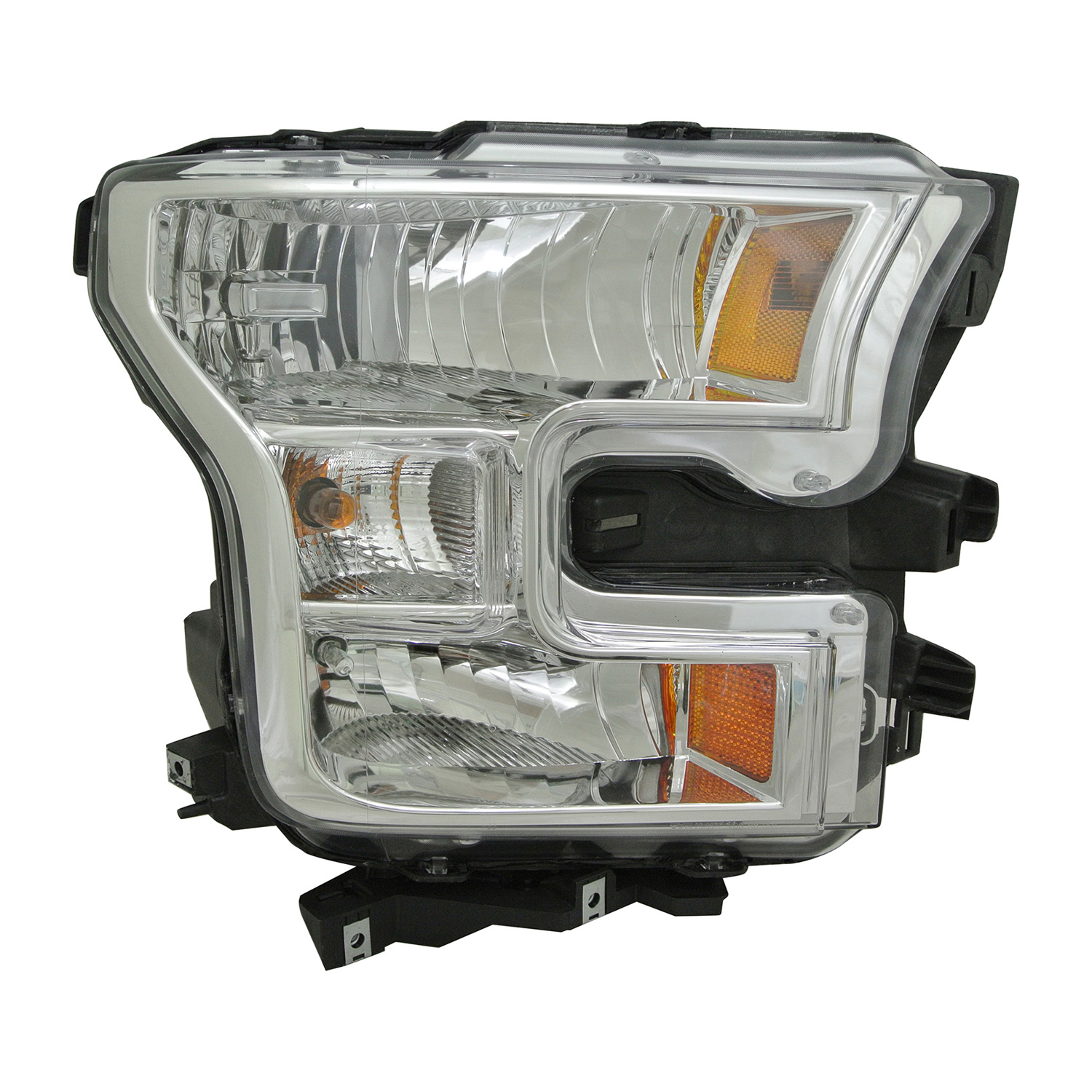 Right Passenger Side Headlight For 15-17 Ford F-150