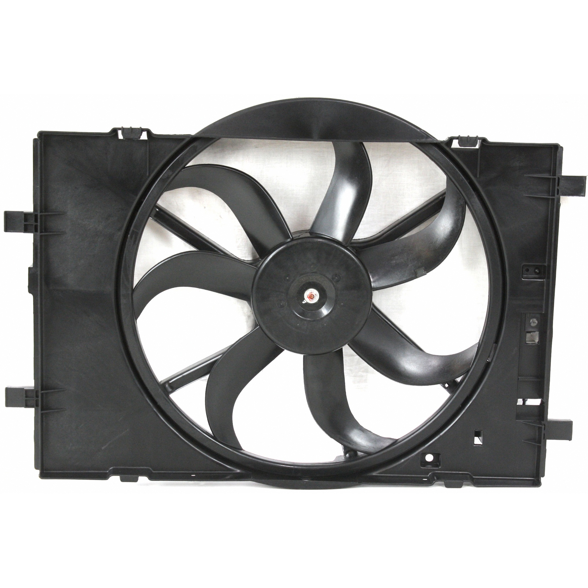 Dual Radiator And Condenser Fan Assembly For 06-09 Ford Fusion, 06 Lincoln Zephyr, 06-09 Mercury Milan