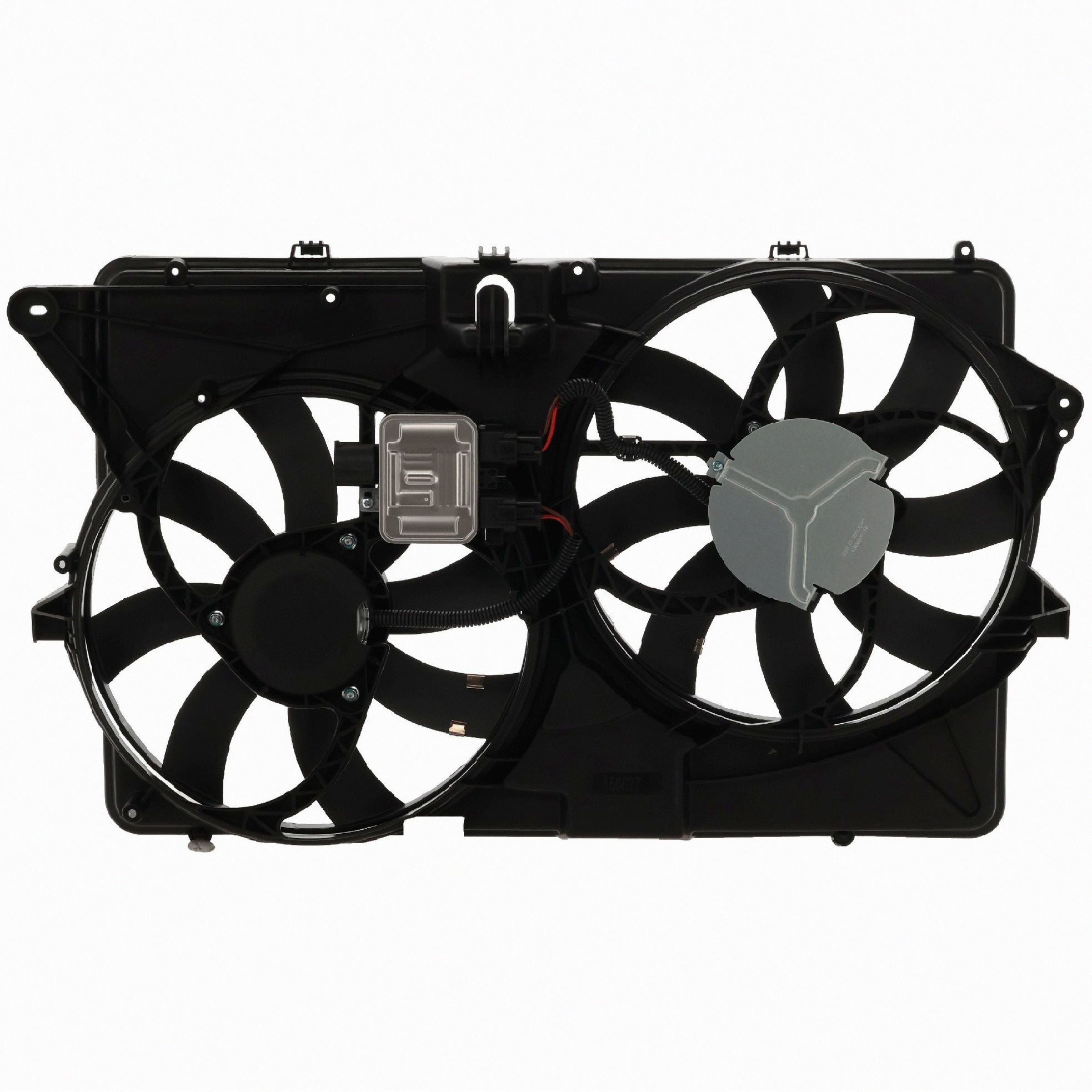 Dual Radiator And Condenser Fan Assembly For 09 Ford Flex