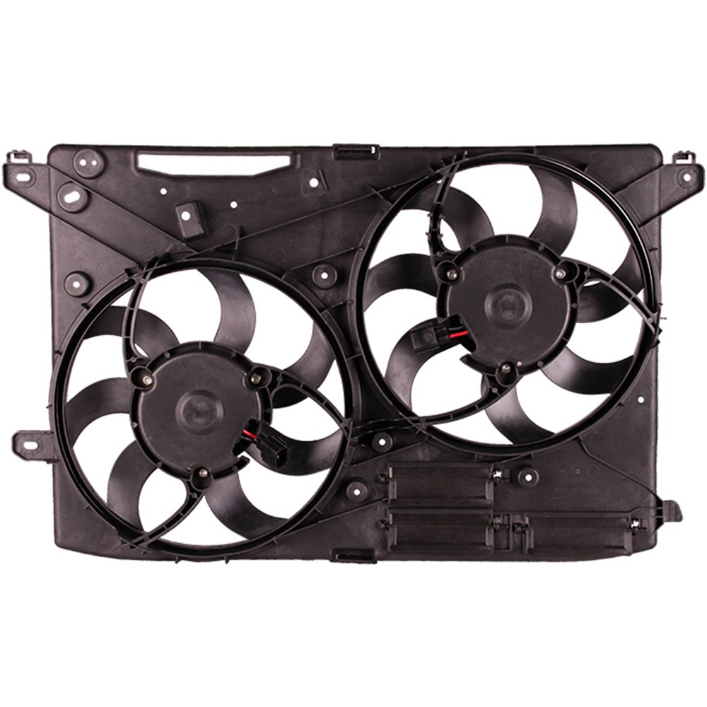 Dual Radiator And Condenser Fan Assembly For 13-20 Ford Fusion