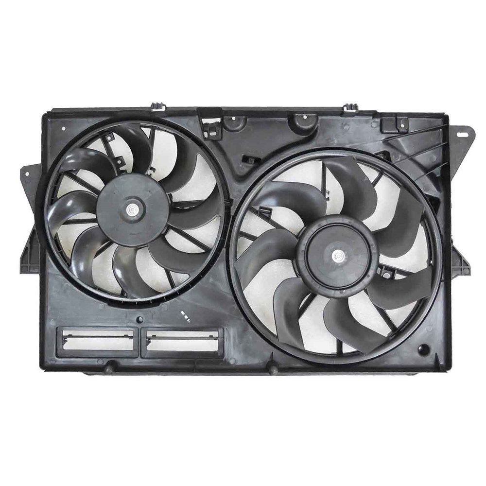 Dual Radiator And Condenser Fan Assembly For 13-19 Ford Taurus, 13-16 Lincoln MKS