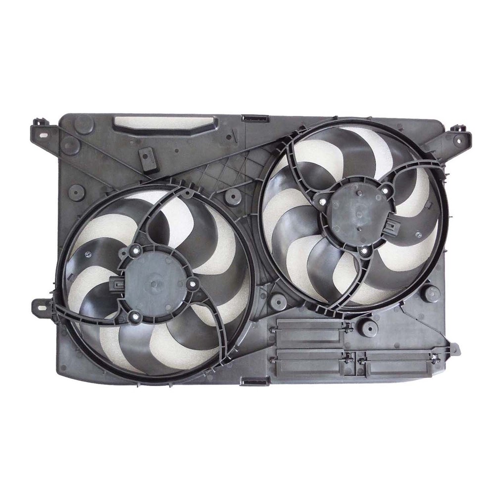 Dual Radiator And Condenser Fan Assembly For 14-20 Ford Fusion, 13-20 Lincoln MKZ