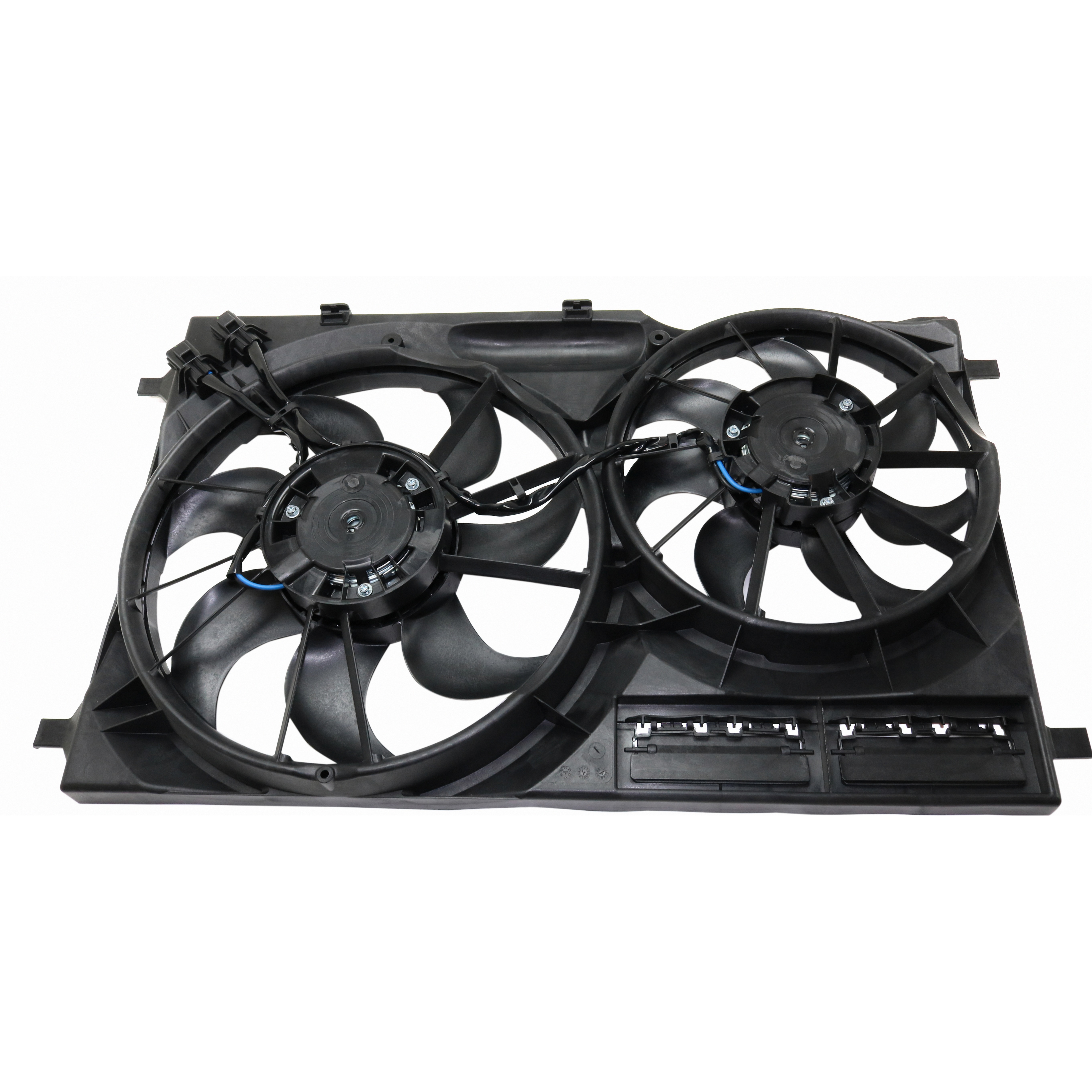 Dual Radiator And Condenser Fan Assembly For 15-23 Ford Transit-150, 15-23 Ford Transit-250, 15-23 Ford Transit-350, 15-23 Ford Transit-350 HD