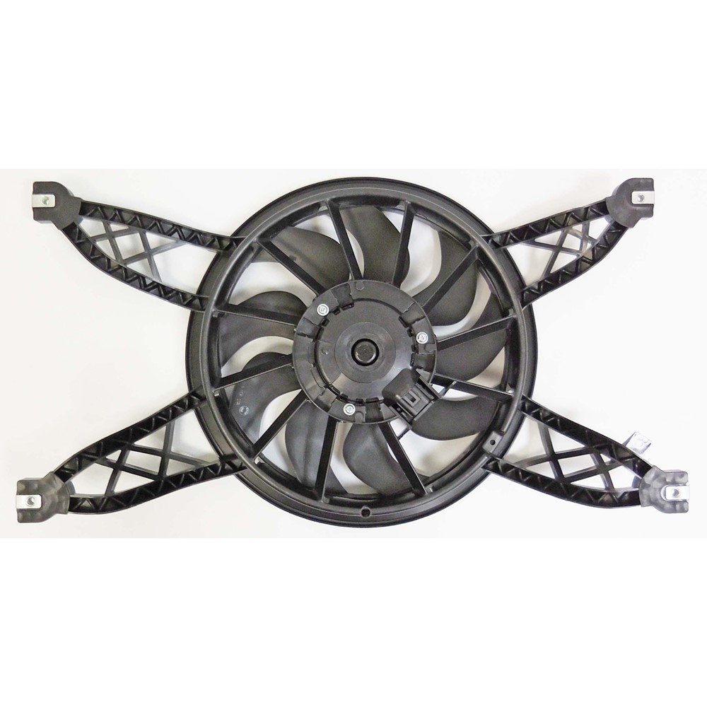 Dual Radiator And Condenser Fan Assembly For 18-20 Ford F-150