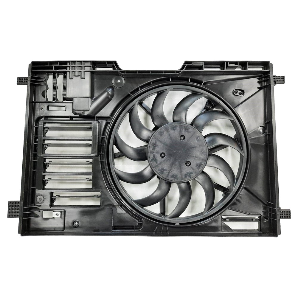 Dual Radiator And Condenser Fan Assembly For 19-22 Ford Transit Connect