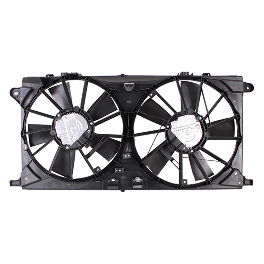 Dual Radiator And Condenser Fan Assembly For 21-25 Ford F-150