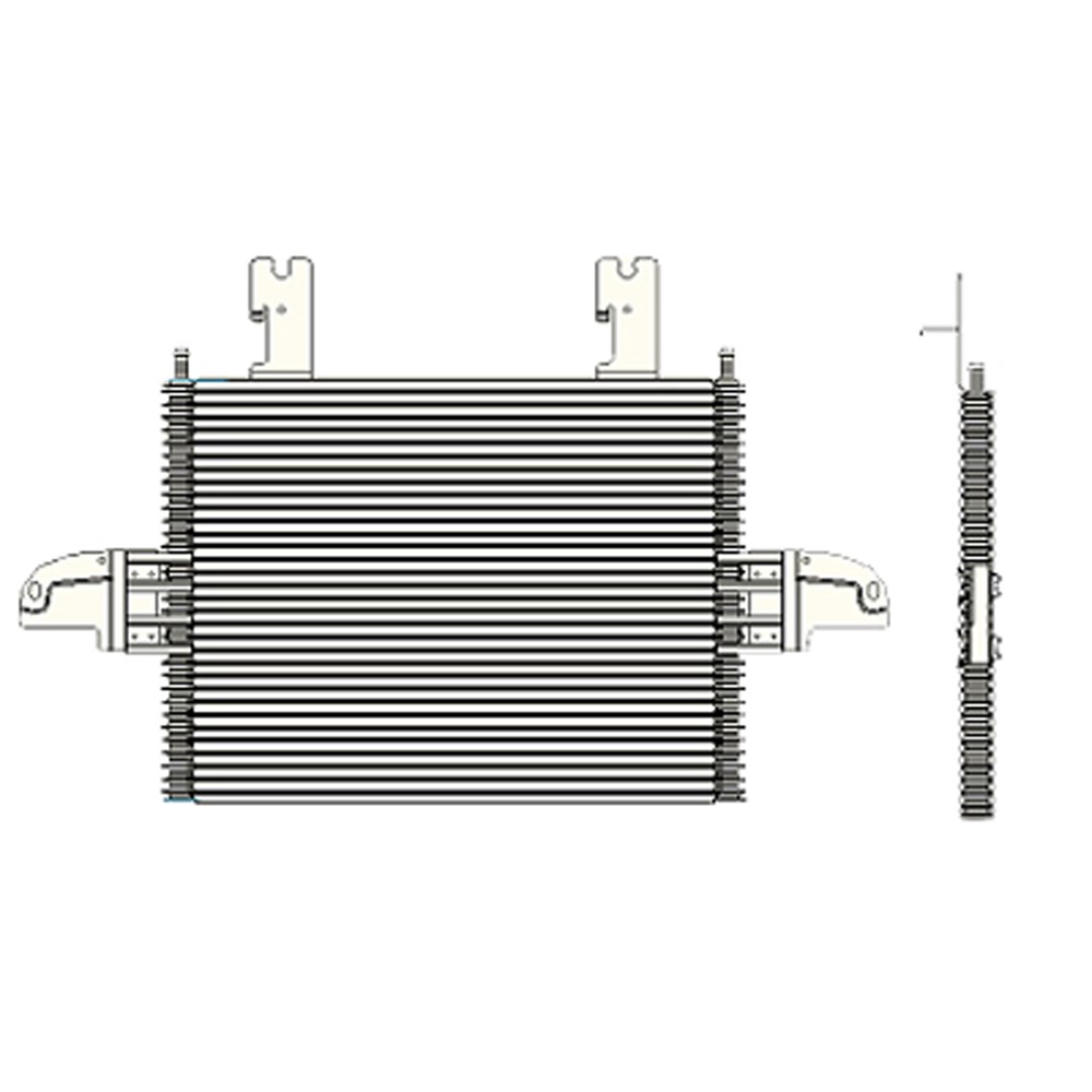 Oil Cooler For 03-05 Ford Excursion, 03-04 Ford F-250 Super Duty, 03-04 Ford F-350 Super Duty