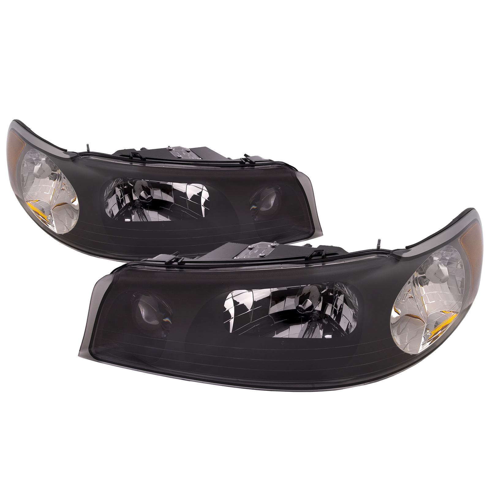 Headlight Set For 98-02 Lincoln Town Car