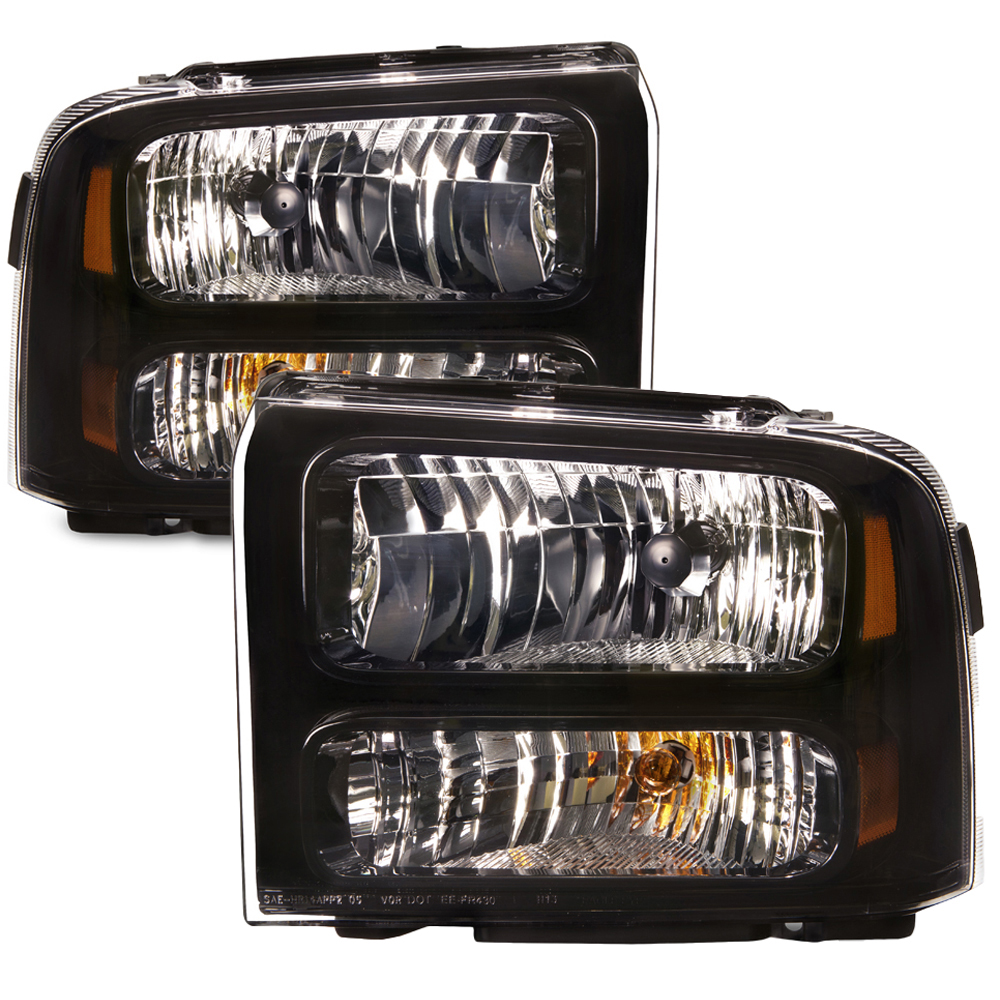 Headlight Set For 05-07 Ford F-250 Super Duty, 05-07 Ford F-350 Super Duty