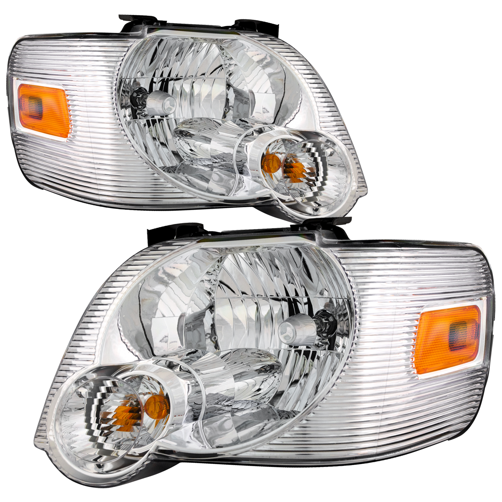 Headlight Set For 06-10 Ford Explorer