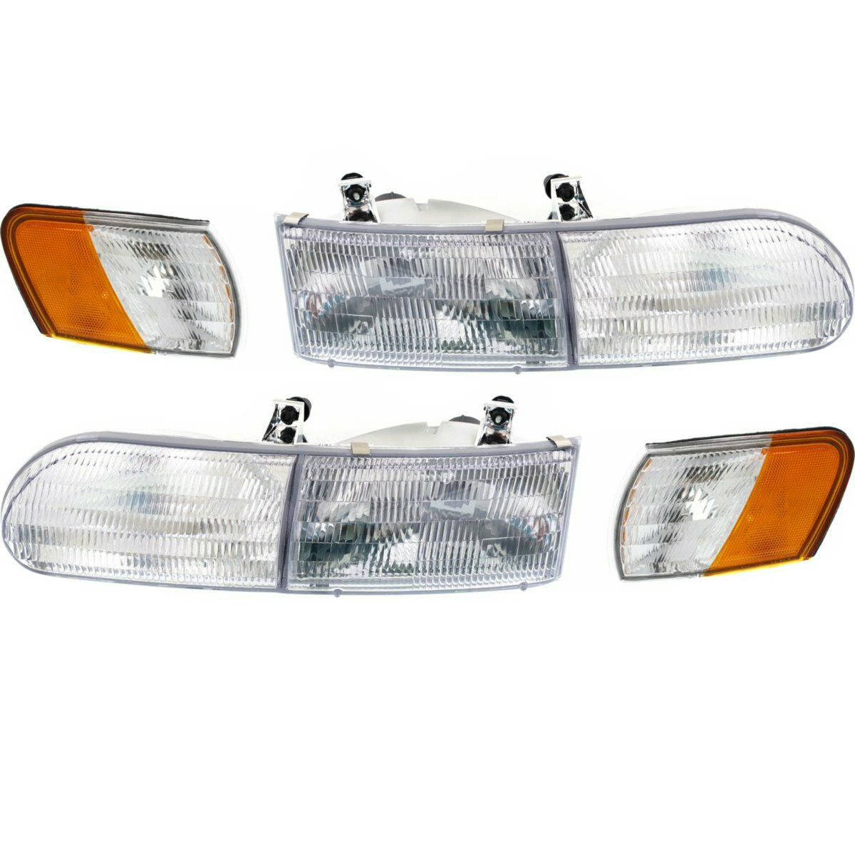 Headlight Set For 92-95 Ford Taurus