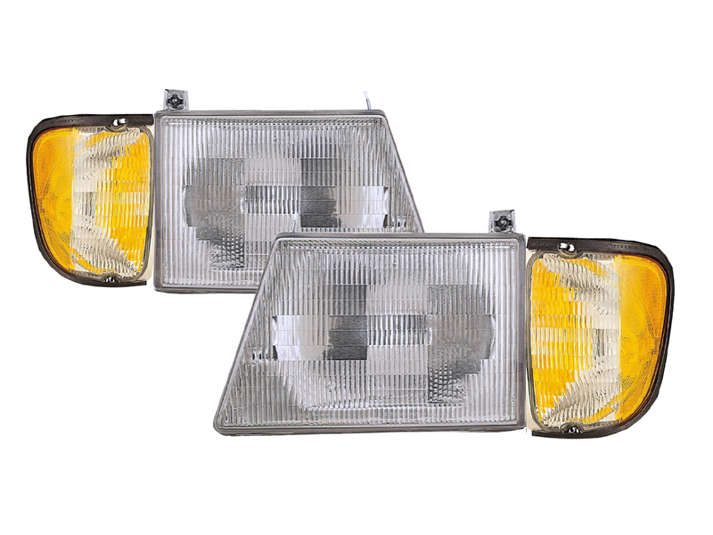 Headlight Set For 1992-2007 Ford
