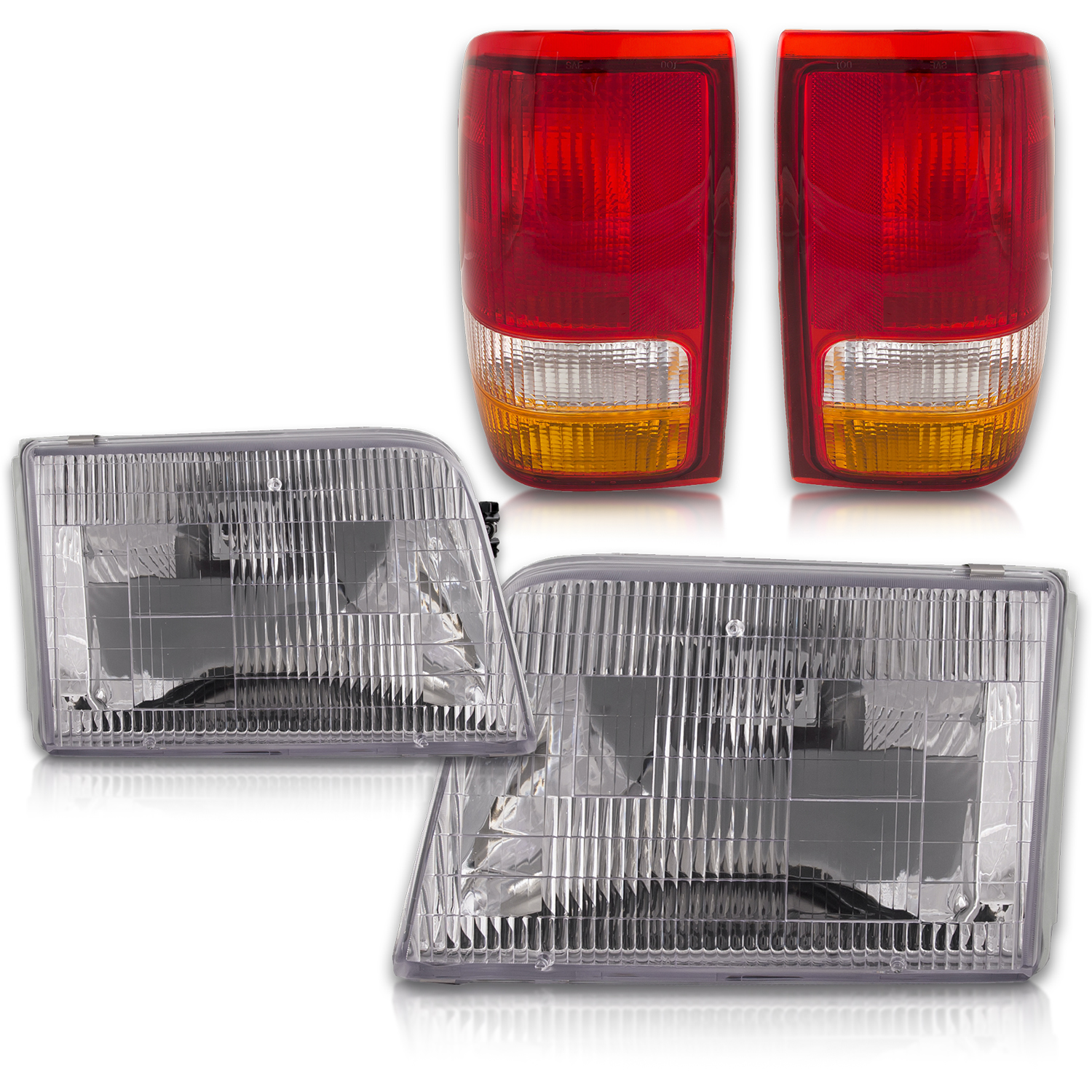 Headlight Set For 93-97 Ford Ranger