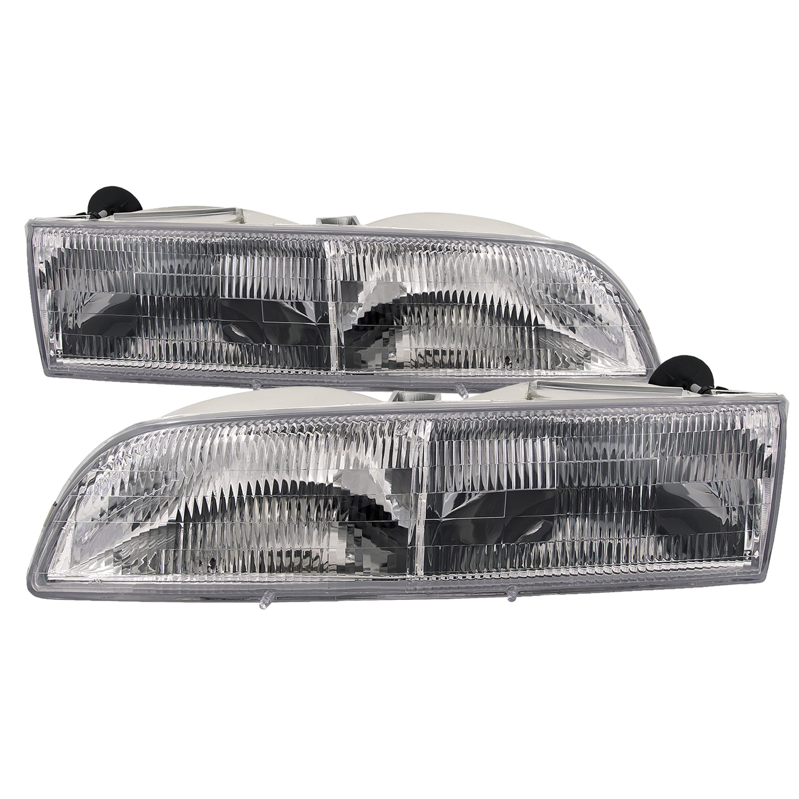 Headlight Set For 92-97 Ford Crown Victoria
