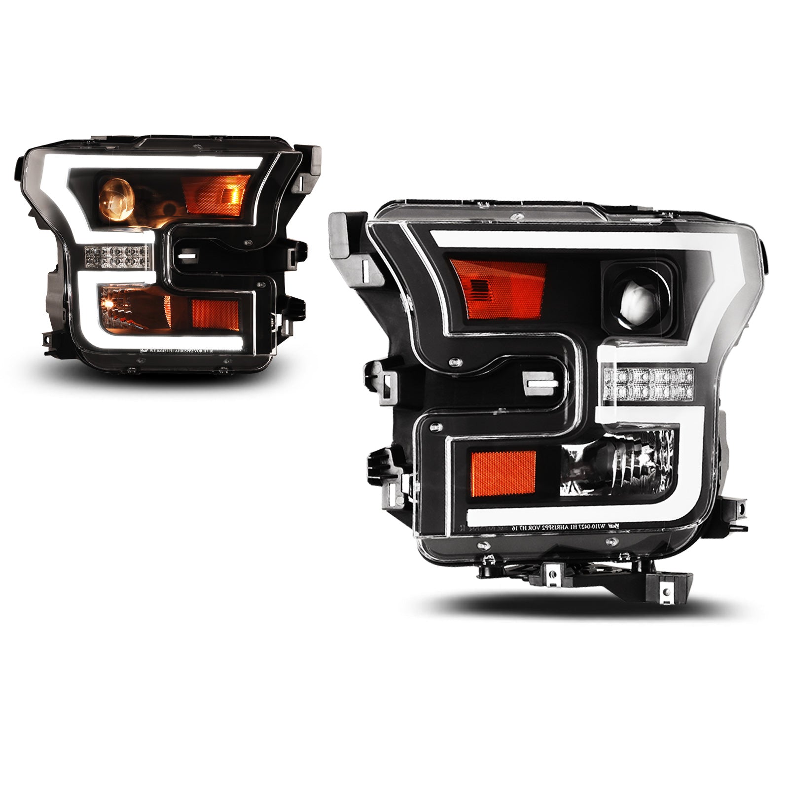 Headlight Set For 15-17 Ford F-150