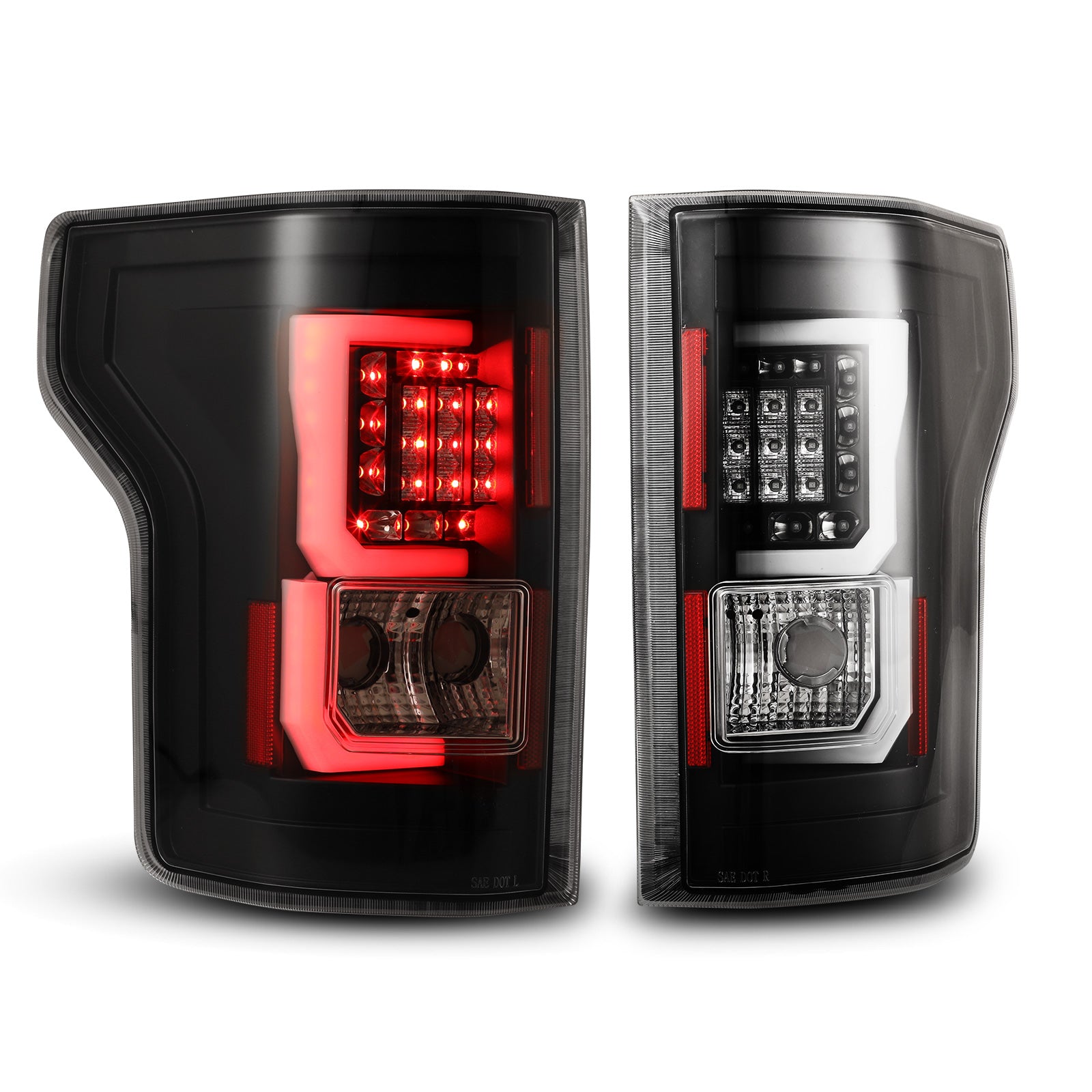 Tail Light Set For 15-17 Ford F-150