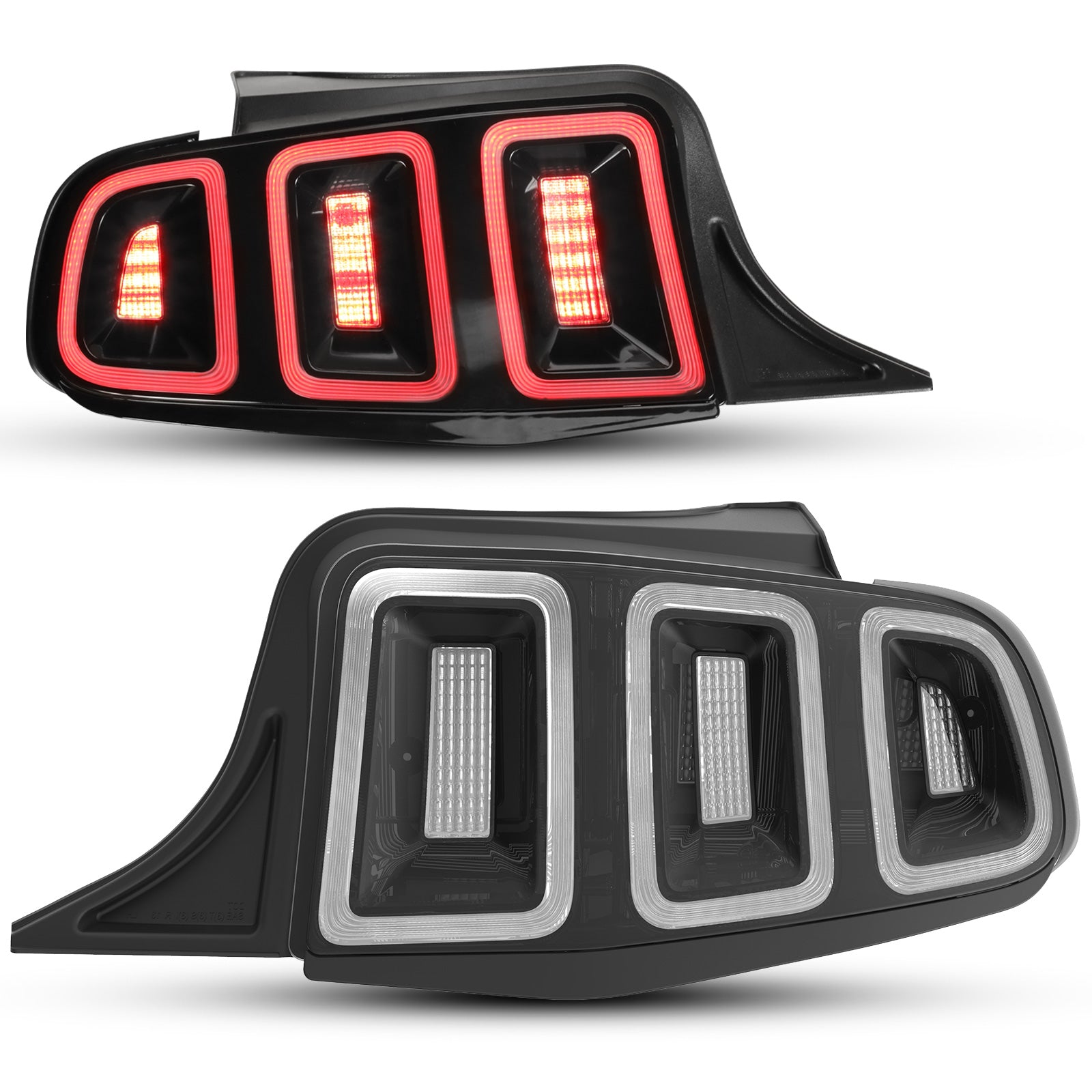 Tail Light Set For 10-14 Ford Mustang