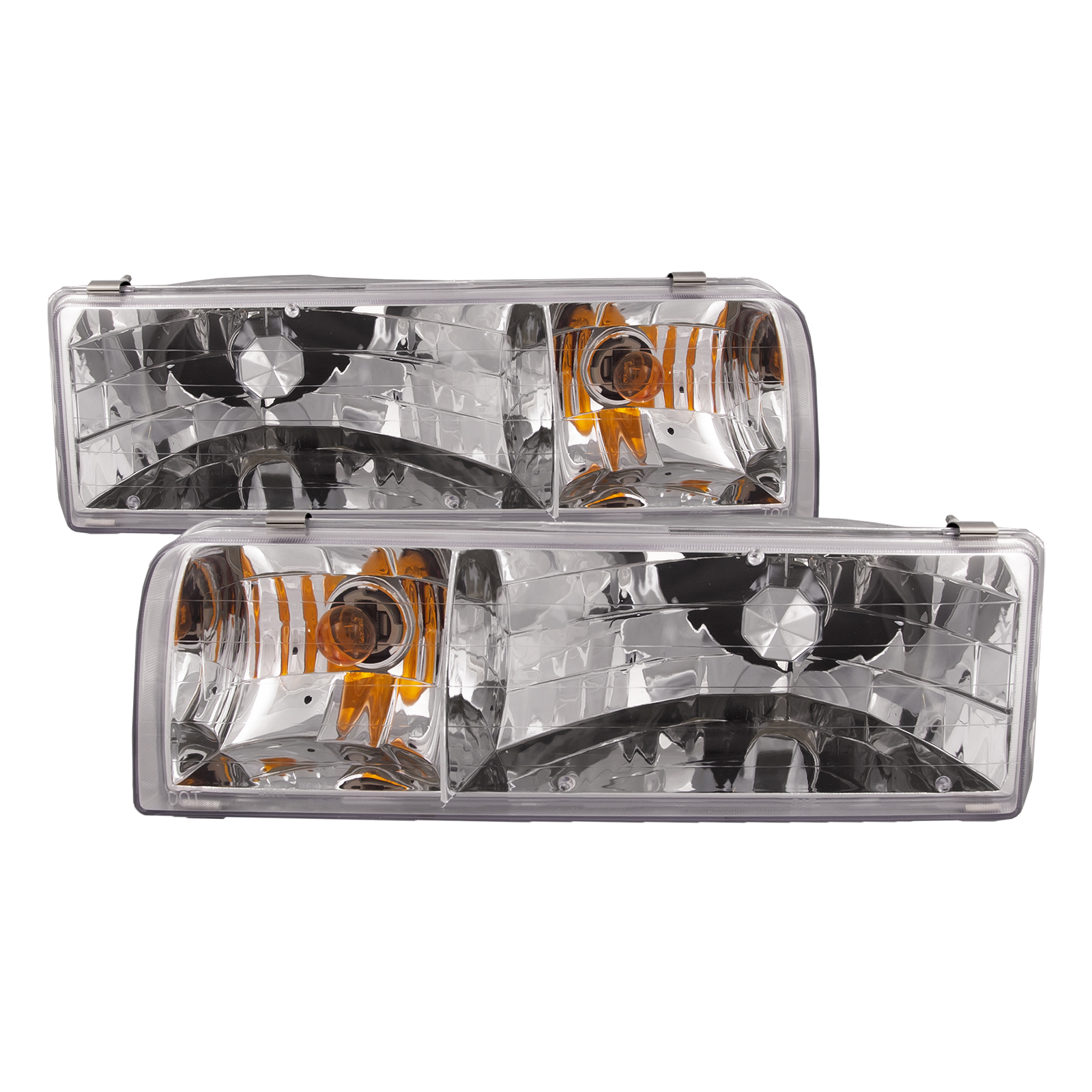 Headlight Set For 95-97 Lincoln Town Car