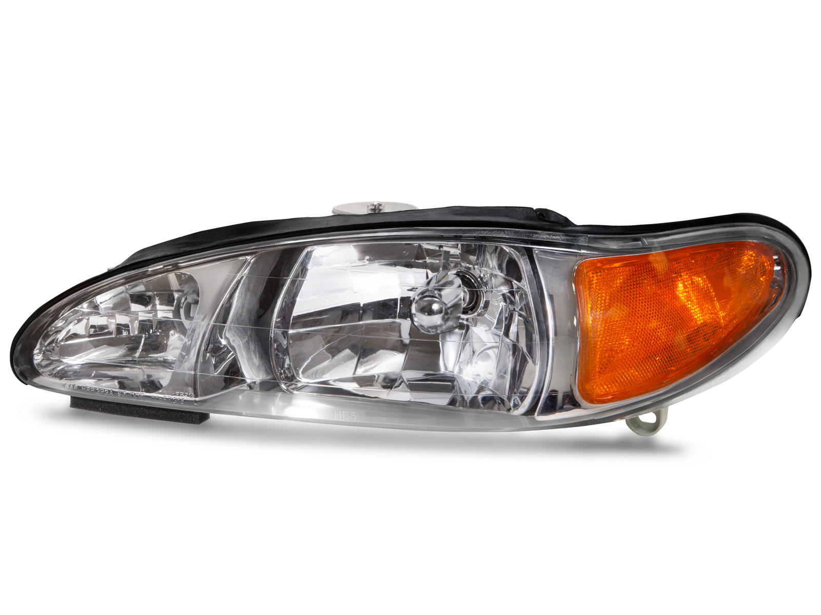 Left Driver Side Headlight For 97-02 Ford Escort, 97-99 Mercury Tracer