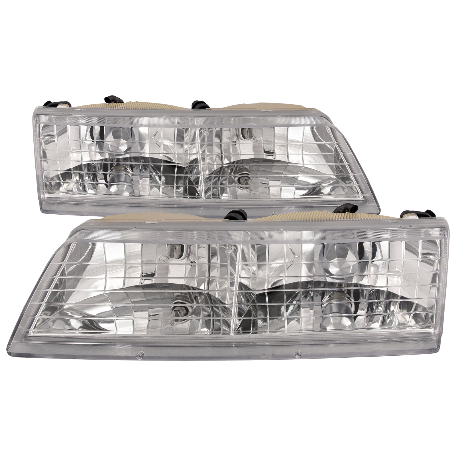 Headlight Set For 95-97 Mercury Grand Marquis