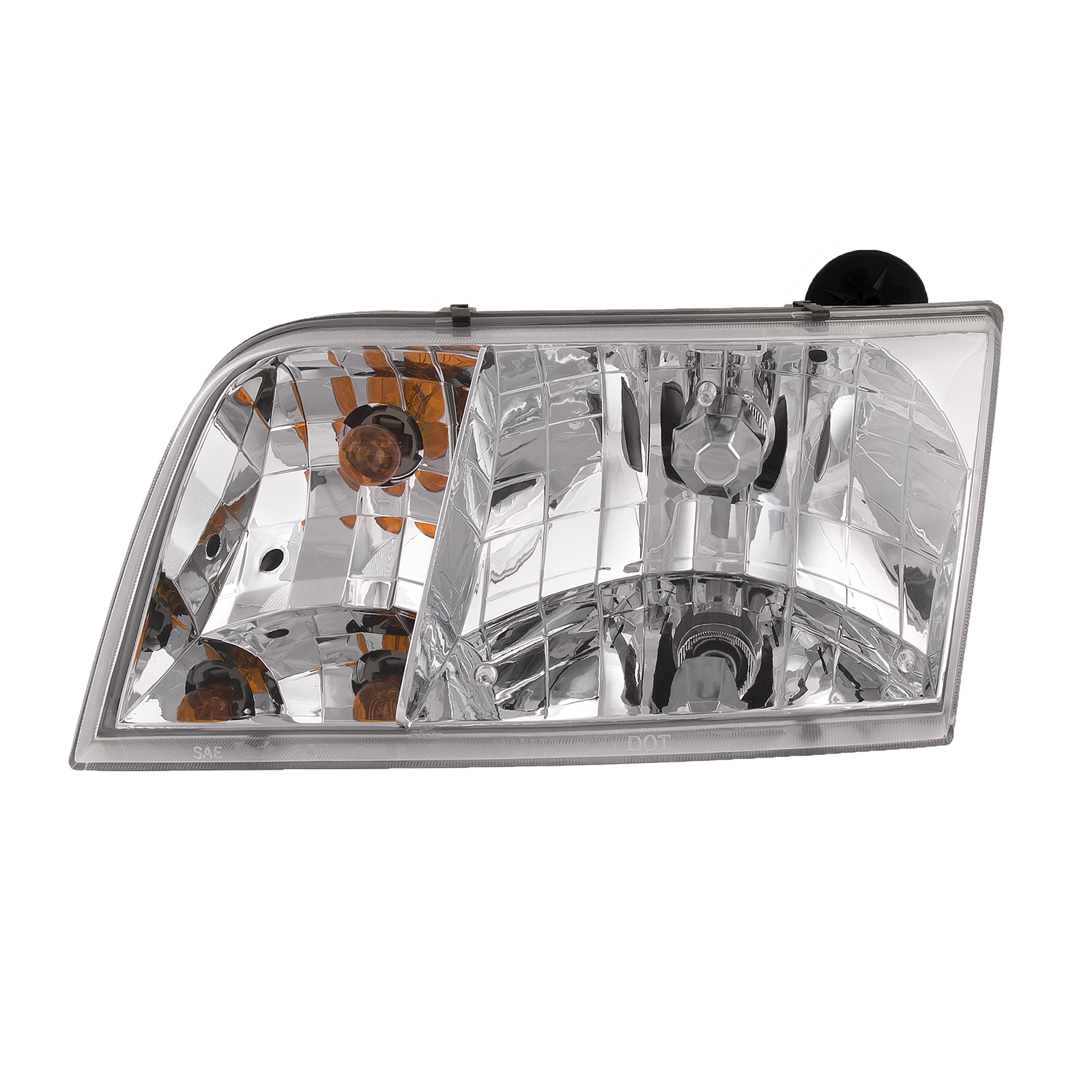 Left Driver Side Headlight For 98-11 Ford Crown Victoria