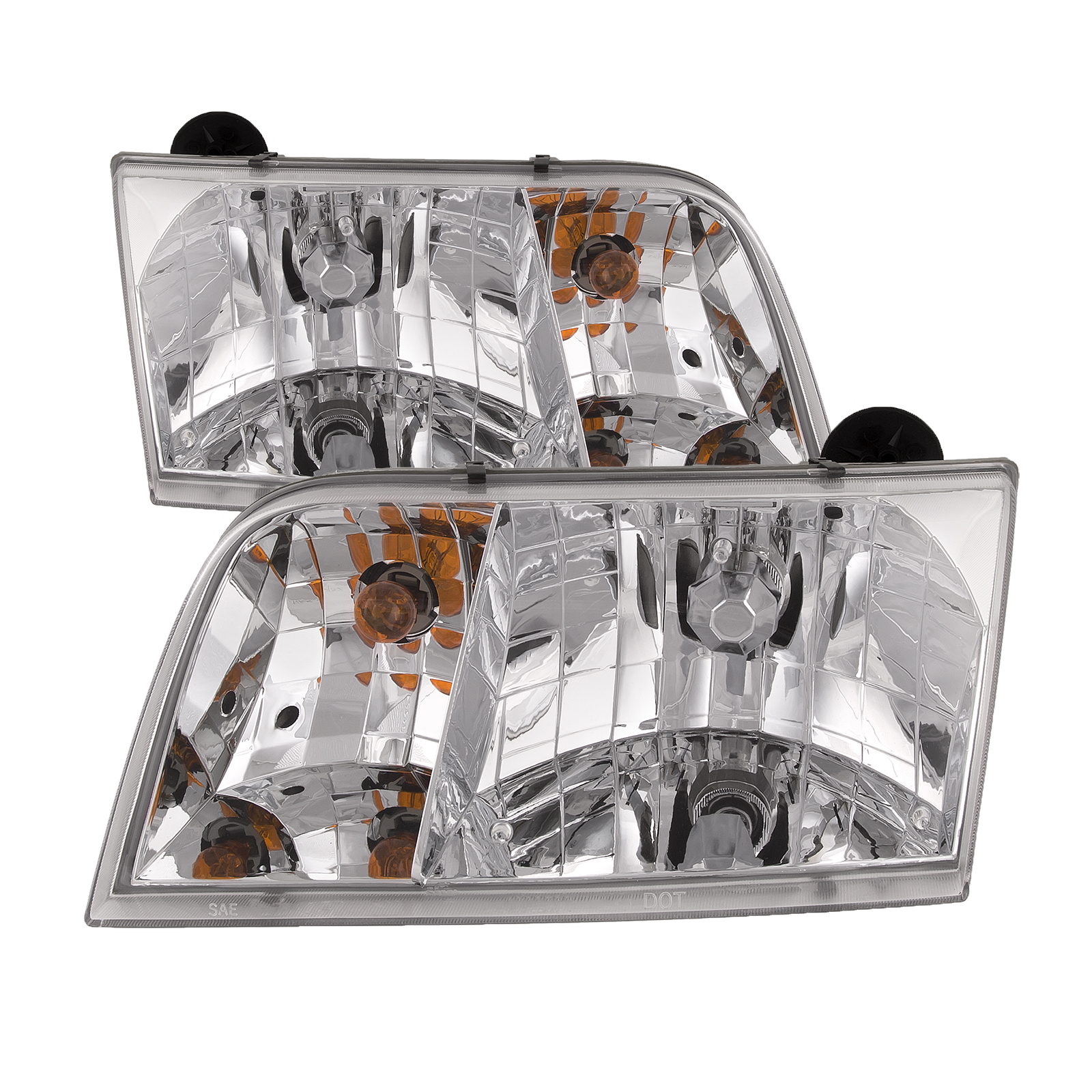 Headlight Set For 98-11 Ford Crown Victoria
