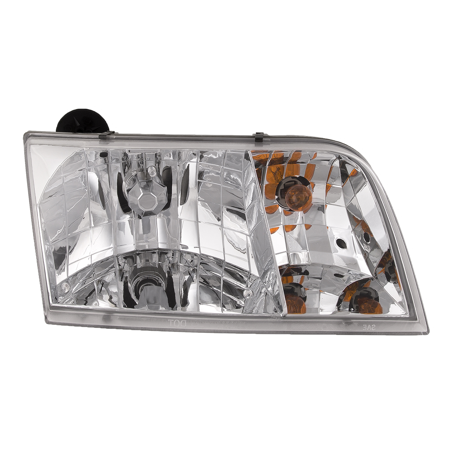 Right Passenger Side Headlight For 98-11 Ford Crown Victoria