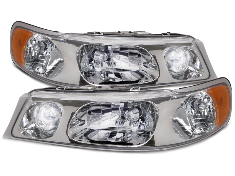 Headlight Set For 98-02 Lincoln Town Car
