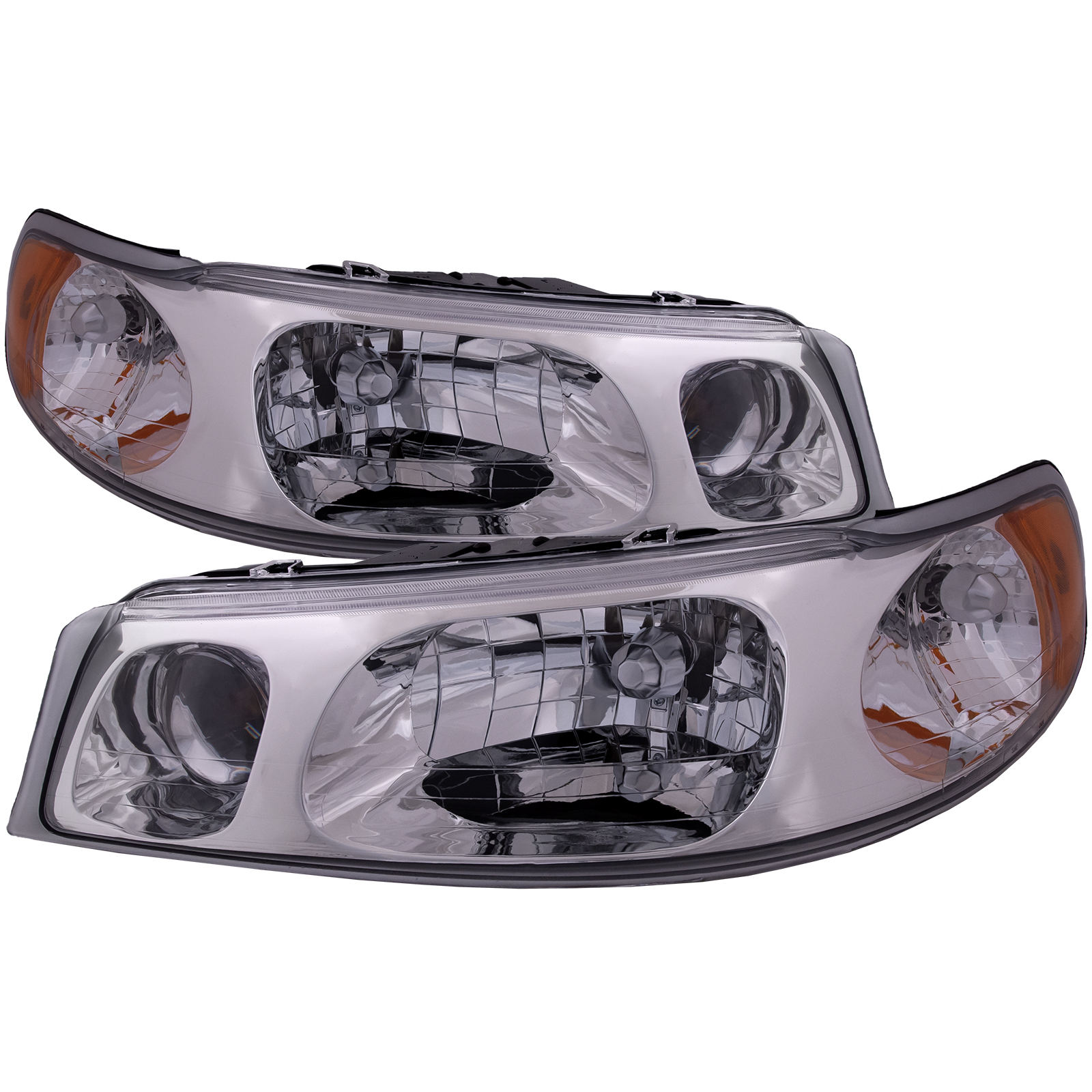 Headlight Set For 98-02 Lincoln Town Car
