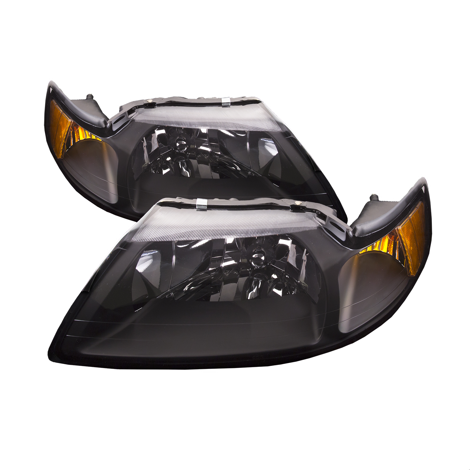 Headlight Set For 99-04 Ford Mustang