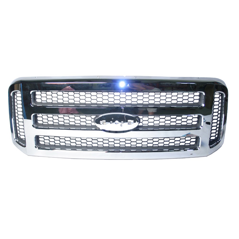 Grille For 05 Ford Excursion, 05-07 Ford F-250 Super Duty, 05-07 Ford F-350 Super Duty