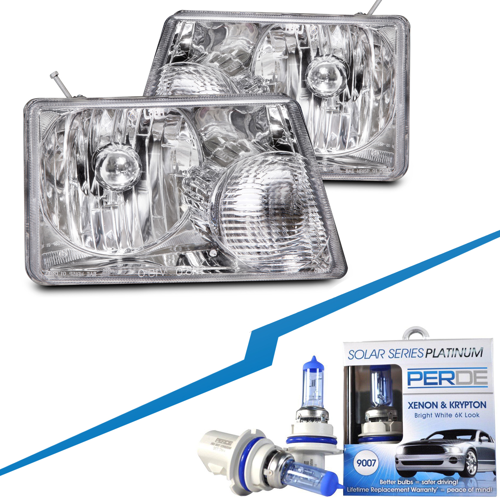 Headlight Set For 01-11 Ford Ranger