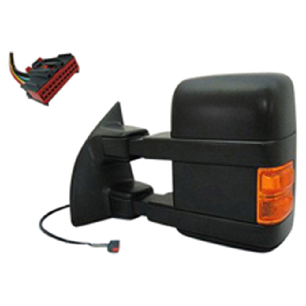 Left Driver Side Door Mirror For 09-12 Ford F-250 Super Duty, 09-12 Ford F-350 Super Duty