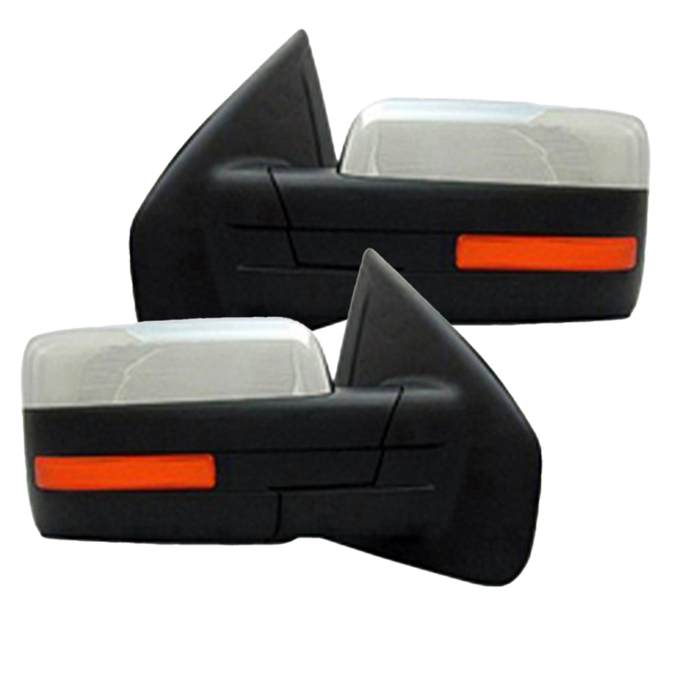 Door Mirror Set For 11-14 Ford F-150