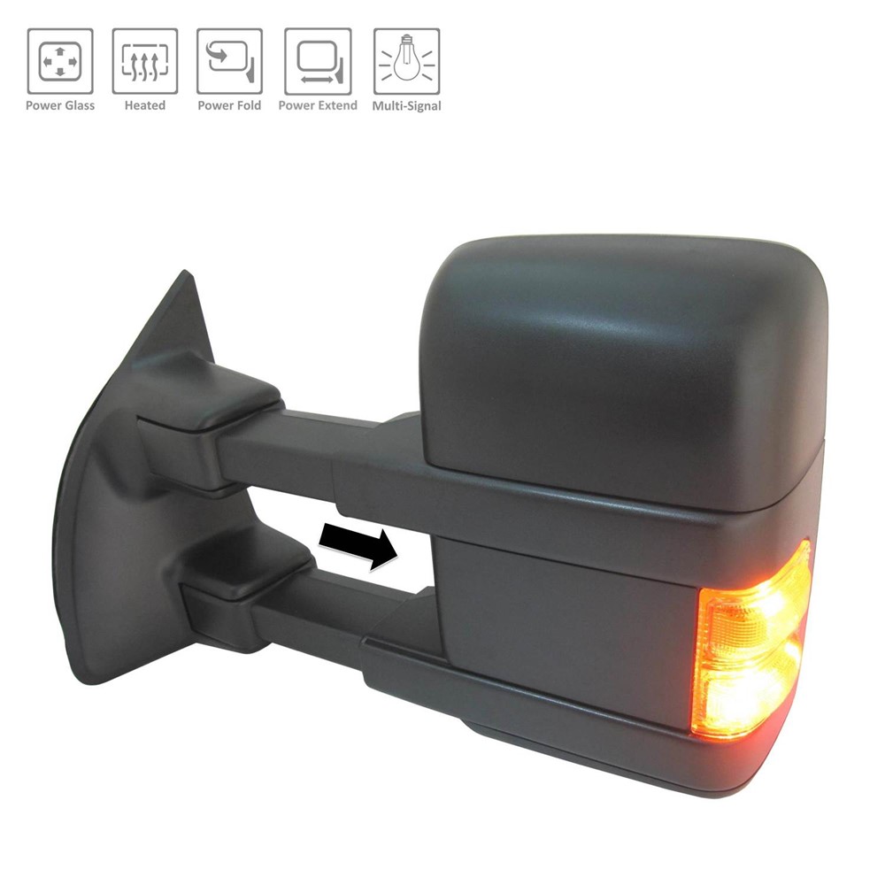 Left Driver Side Door Mirror For 08 Ford F-250 Super Duty, 08 Ford F-350 Super Duty