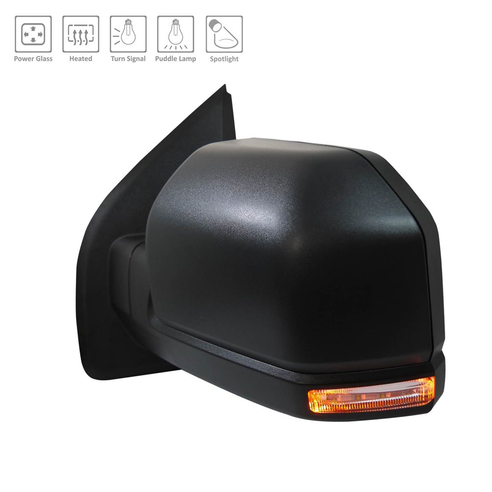 Left Driver Side Door Mirror For 17-20 Ford F-150