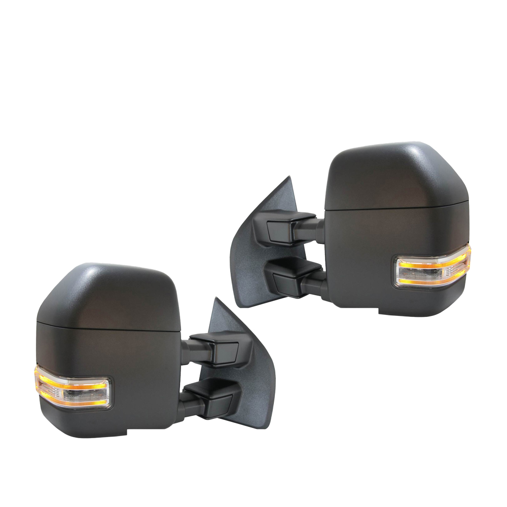 Door Mirror Set For 17-22 Ford F-250 Super Duty, 17-22 Ford F-350 Super Duty, 17-22 Ford F-450 Super Duty, 17-22 Ford F-550 Super Duty
