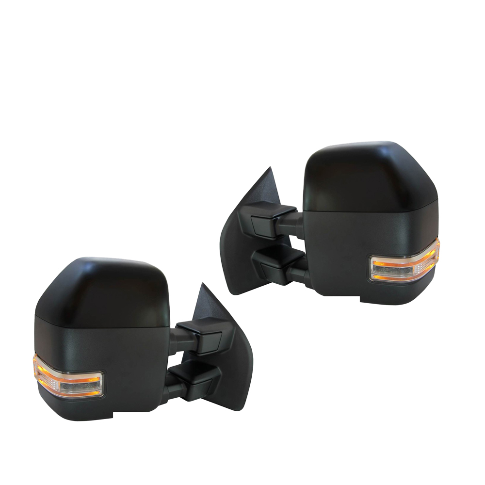 Door Mirror Set For 17-22 Ford F-250 Super Duty, 17-22 Ford F-350 Super Duty, 17-22 Ford F-450 Super Duty, 17-22 Ford F-550 Super Duty