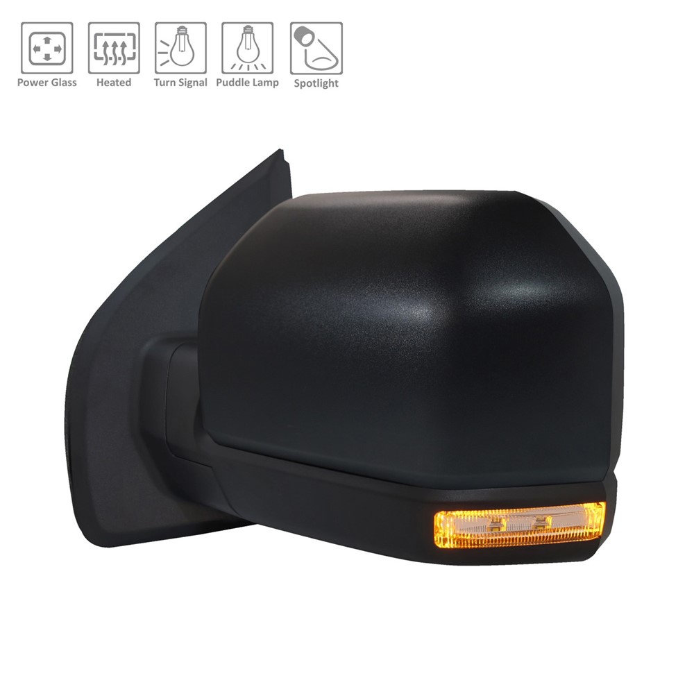 Left Driver Side Door Mirror For 19-20 Ford F-150