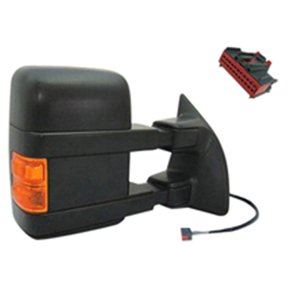 Right Passenger Side Door Mirror For 09-10 Ford F-250 Super Duty, 09-10 Ford F-350 Super Duty