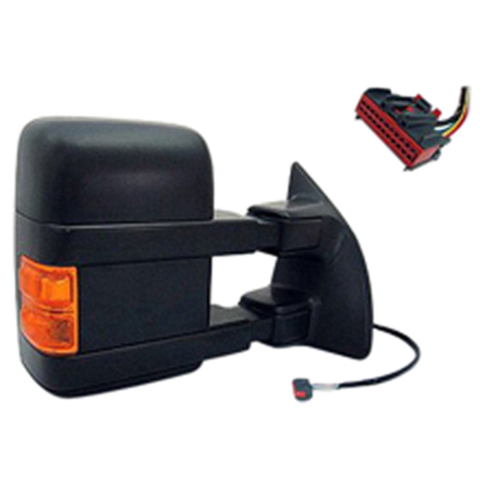 Right Passenger Side Door Mirror For 11-12 Ford F-250 Super Duty, 11-12 Ford F-350 Super Duty