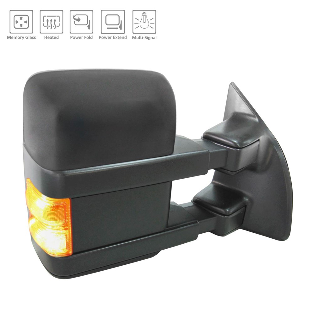 Right Passenger Side Door Mirror For 11-12 Ford F-250 Super Duty, 11-12 Ford F-350 Super Duty, 11-12 Ford F-450 Super Duty
