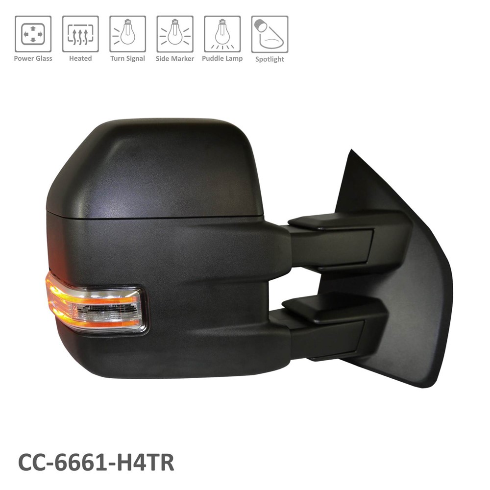 Right Passenger Side Door Mirror For 15-18 Ford F-150