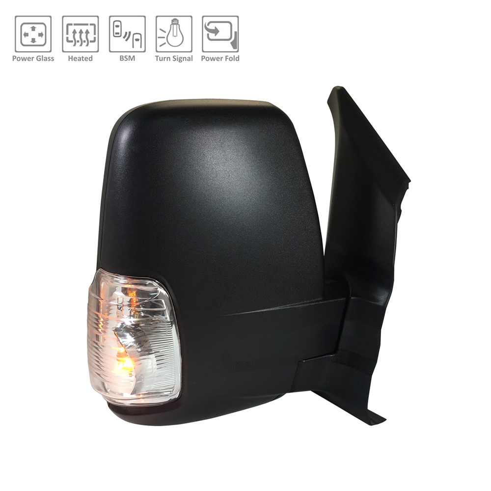 Right Passenger Side Door Mirror For 20-25 Ford Transit-150