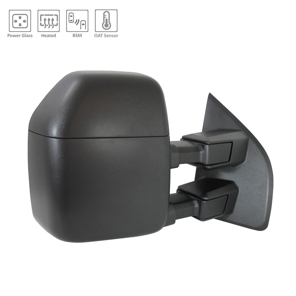 Right Passenger Side Door Mirror For 21-22 Ford F-250 Super Duty, 21-22 Ford F-350 Super Duty, 21-22 Ford F-450 Super Duty